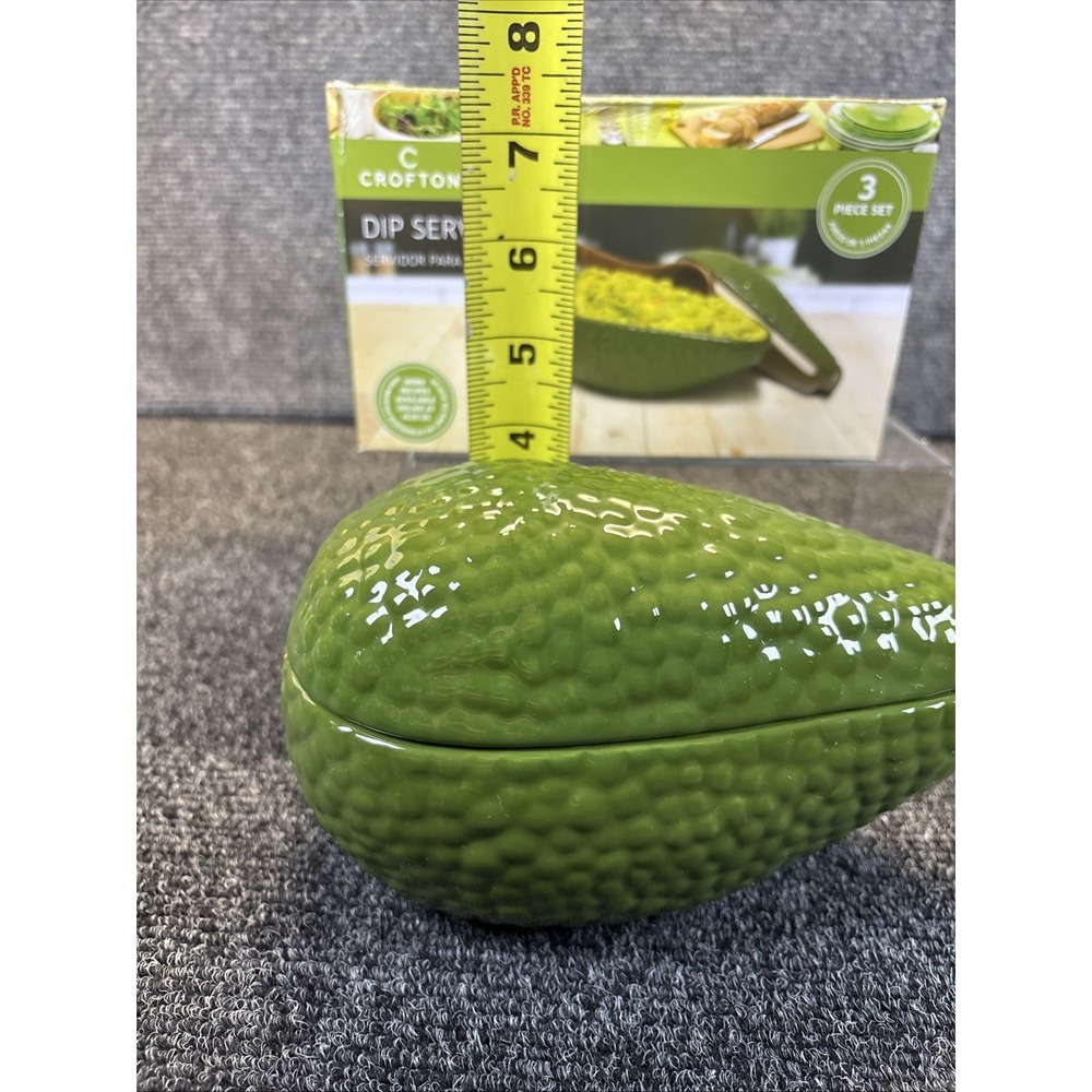 Crofton~Ceramic Avocado Dip Server~IOB - Picture 5 of 5